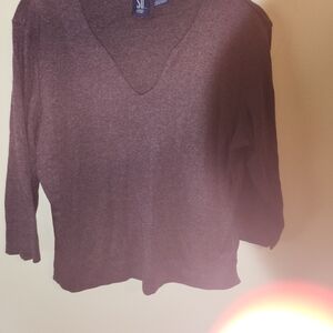 SO Deep Purple Knit Top